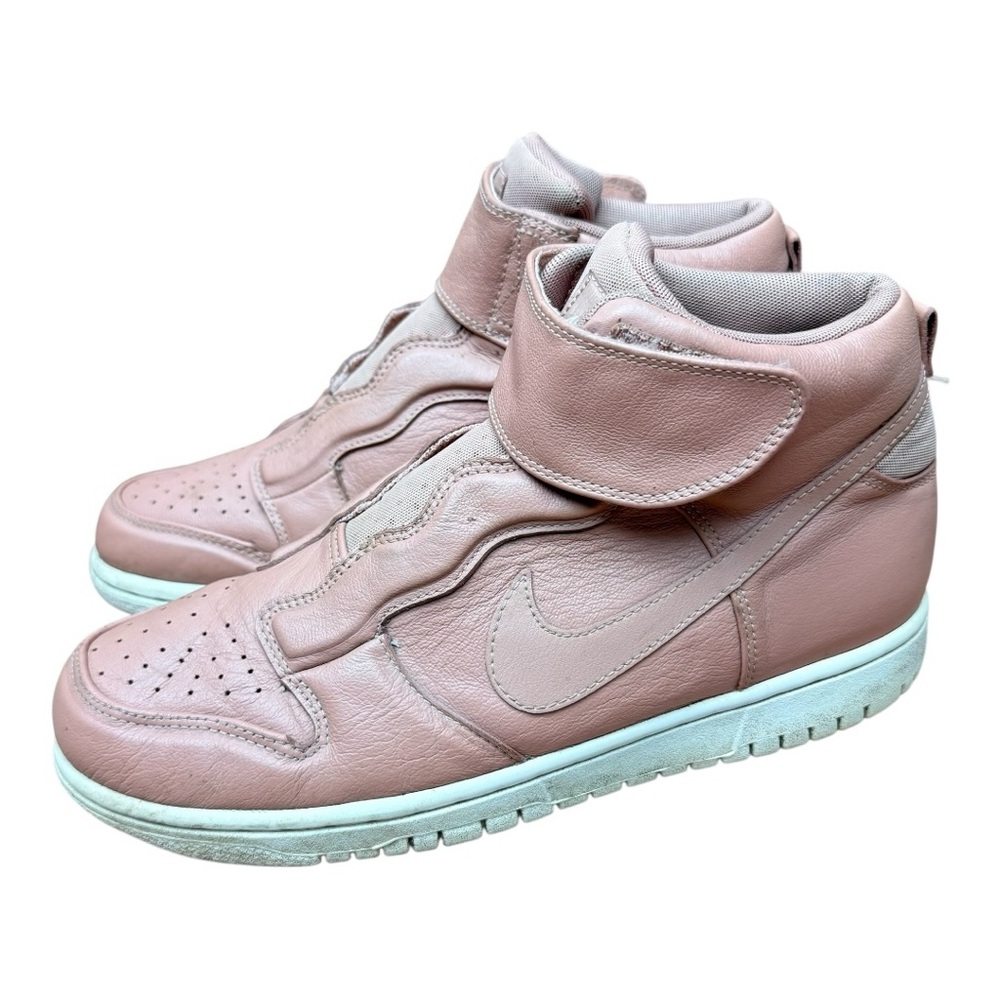 Nike Dunk High Ease Vachetta Women's size 9 Boots Dusted Clay White 896187-200